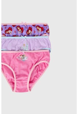 Imagen 2 del producto Calzón Niña Tripack Princesa Morado