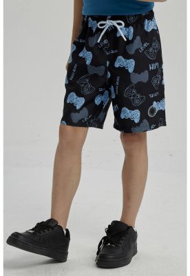 Imagen 2 del producto Short de Baño Niño Básico Print Negro- ll