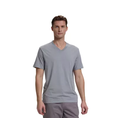 Polera Hombre Casual Básica Gris Fashion's Park