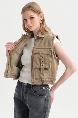 Imagen 2 del producto Chaqueta Mujer Cargo Caqui