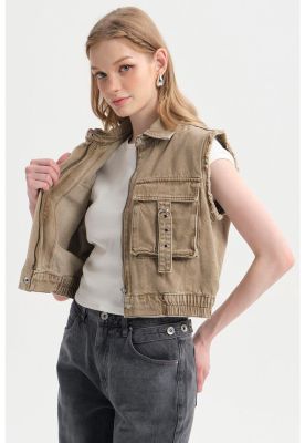 Imagen 2 del producto Chaqueta Mujer Cargo Caqui