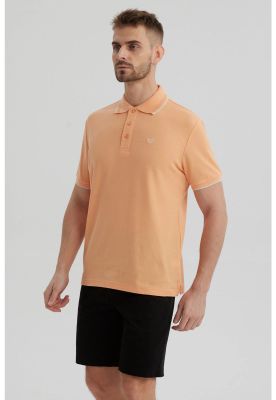 Imagen 2 del producto Polera Hombre Piqué Básica Lisa Damasco