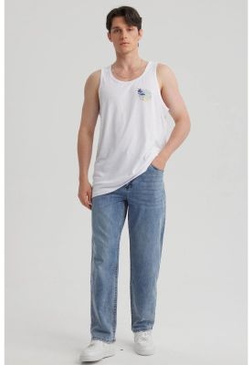 Imagen 2 del producto Polera Hombre Estampado Blanco