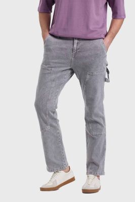 Imagen 1 del producto Jeans Hombre Costura Pierna Gris
