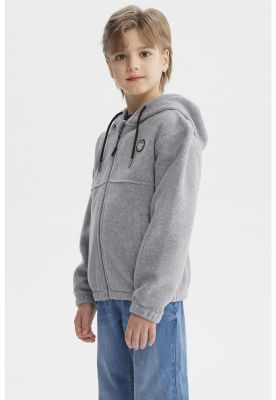 Imagen 2 del producto Polar Niño Básico Micropolar Gris Melange