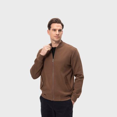 Imagen 2 del producto Polerón Hombre Bomber Chocolate Fashion's Park