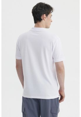 Imagen 2 del producto Polera Hombre Pique Hombre Juvenil Blanco