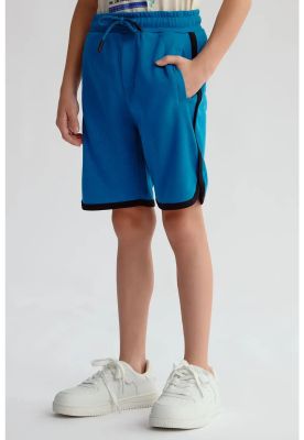 Imagen 2 del producto Bermuda Niño Print Azul Petróleo