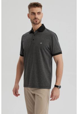 Imagen 2 del producto Polera Hombre Con Contraste Negro