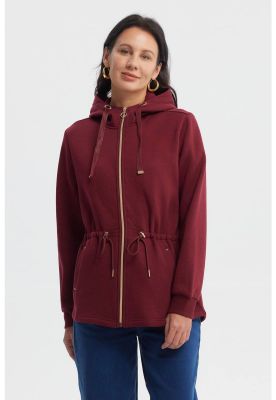 Imagen 2 del producto Polerón Mujer Slim Rojo