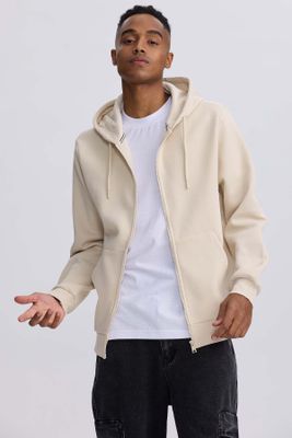 Imagen 2 del producto Polerón Hombre Full Zipper Beige