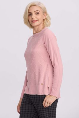 Imagen 2 del producto Sweater Mujer Cerrado Palo Rosa
