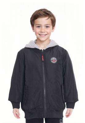 Chaqueta Niño Bomber Negro - lV