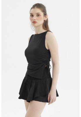 Imagen 2 del producto Polera Mujer Aplicación Con Cordón Negro