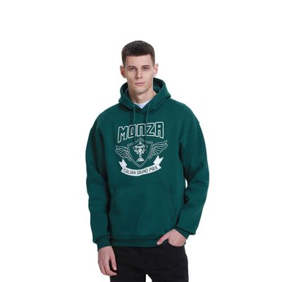 Polerón Hombre Print College Verde Fsp Ii Fashion's Park