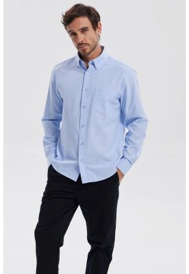 Imagen 2 del producto Camisa Hombre Oxford Celeste