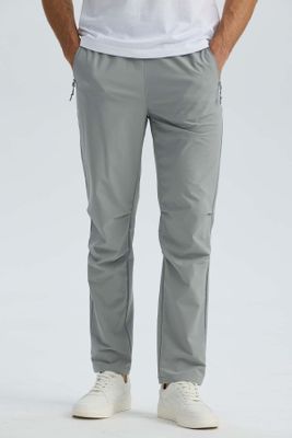 Imagen 2 del producto Pantalón Buzo Hombre Calce Recto Gris