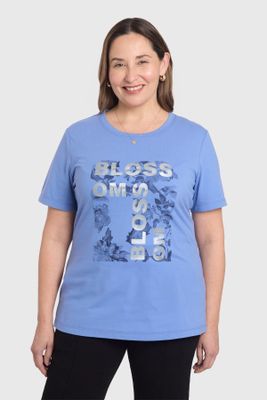 Polera Mujer Celeste