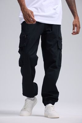 Imagen 2 del producto Pantalón Hombre Cargo Jogger Negro