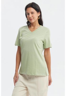 Imagen 2 del producto Polera Mujer Casual Verde Olivo