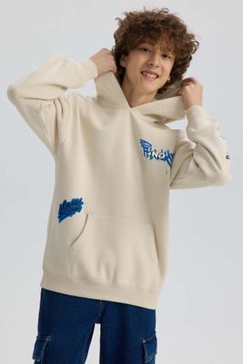 Imagen 1 del producto Polerón Niño Cerrado Urban Crudo