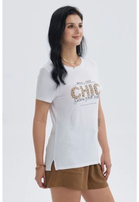 Imagen 2 del producto Polera Mujer Print Blanco - lV