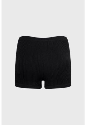 Imagen 1 del producto Calzón Mujer Short Rib Negro- ll