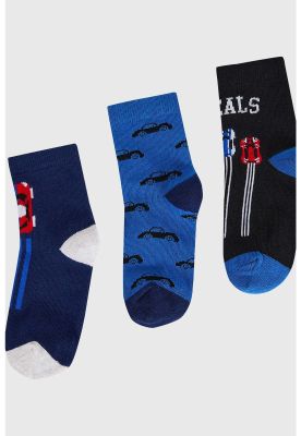 Imagen 2 del producto Calcetín De Vestir Niña Tripack Azul