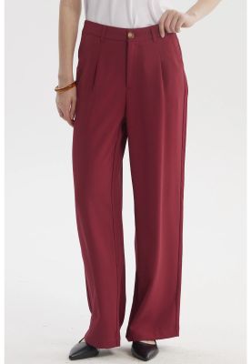 Imagen 1 del producto Pantalón Mujer Sastrero Calce Recto Vino