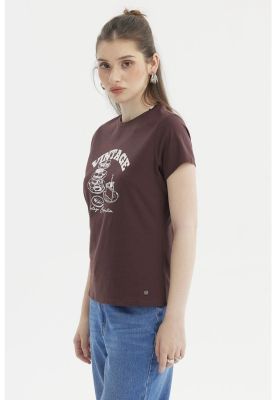 Imagen 2 del producto Polera Mujer Básica Chocolate