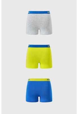 Imagen 2 del producto Bóxer Niño Tripack Colores Azul
