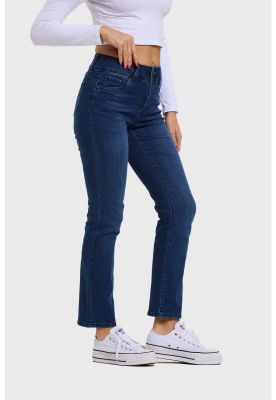 Imagen 2 del producto Jeans Mujer Flo Recto Azul