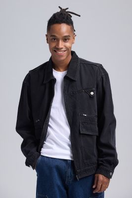 Imagen 1 del producto Chaqueta Hombre Denim Gris