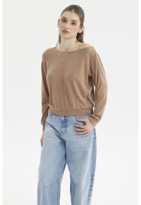 Imagen 2 del producto Sweater Mujer Slim Camel