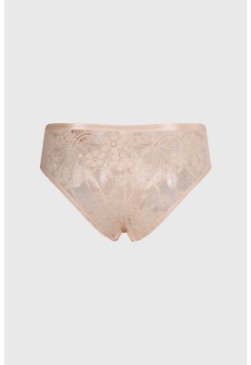 Imagen 2 del producto Calzón Mujer Pantaleta Con Encaje Beige