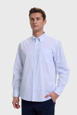 Imagen 2 del producto Camisa Hombre Mini Print Blanco