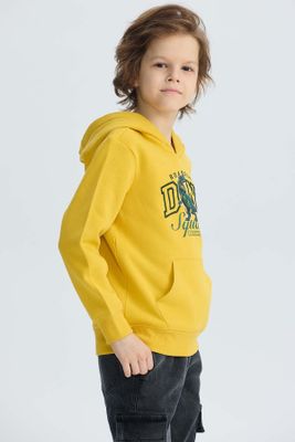 Imagen 2 del producto Polerón Niño Básico Print Amarillo