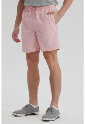 Imagen 2 del producto Short de Baño Hombre Liso Rosado