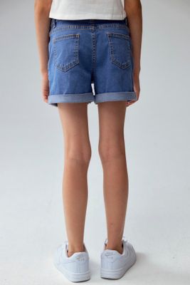 Imagen 2 del producto Short Niña Básico Denim Azul