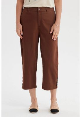 Imagen 1 del producto Pescador Mujer Detalle Pretina Cafe