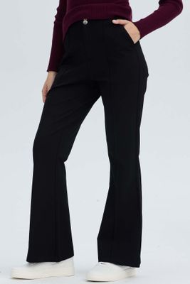 Imagen 2 del producto Pantalón Mujer 2 Botones Negro - ll