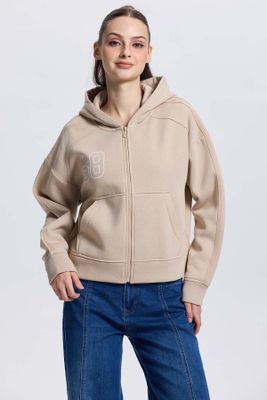 Imagen 2 del producto Polerón Mujer Full Zipper Beige II