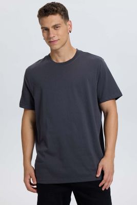 Polera Hombre Long Fit Básica Marengo