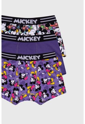 Imagen 2 del producto Bóxer Niño Tripack Mickey Violeta