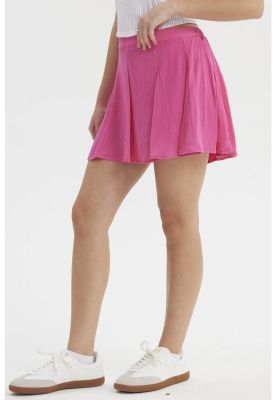 Imagen 2 del producto Falda Mujer Tablas Rosado