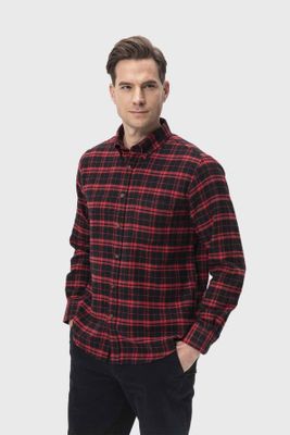 Imagen 2 del producto Camisa Hombre Básica Rojo