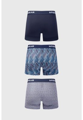 Imagen 2 del producto Bóxer Hombre Tripack Full Azul Marino