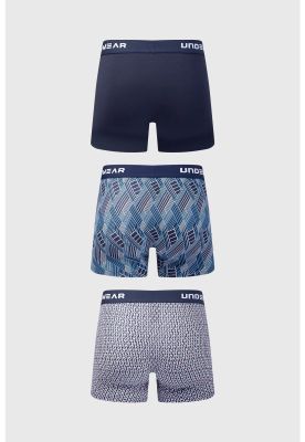 Imagen 2 del producto Bóxer Hombre Tripack Full Azul Marino