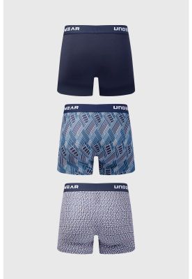 Imagen 2 del producto Bóxer Hombre Tripack Full Azul Marino
