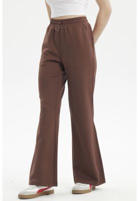Imagen 2 del producto Pantalón Buzo Mujer Slim Café Oscuro
